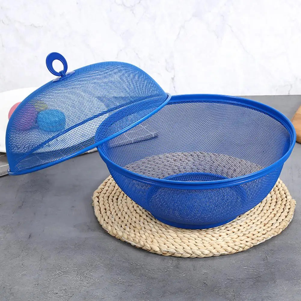 panier à fruits en maille avec couvercle anti-mouches en acier inoxydable - vue 6 sur 12