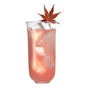 Verres fins style collins cocktail whisky jus eau