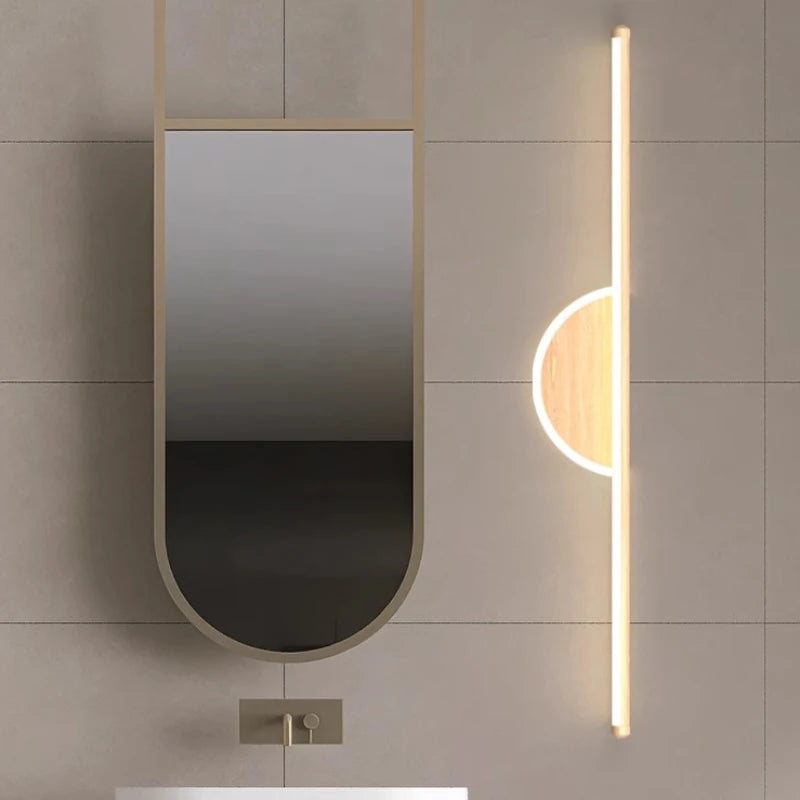 applique murale à led moderne pour décoration intérieure et maquillage - vue 6 sur 11