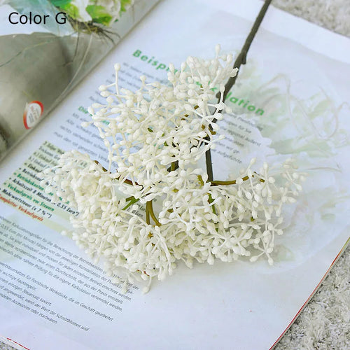 plantes artificielles rétro framboises pour décoration DIY maison - vue 14 sur 13