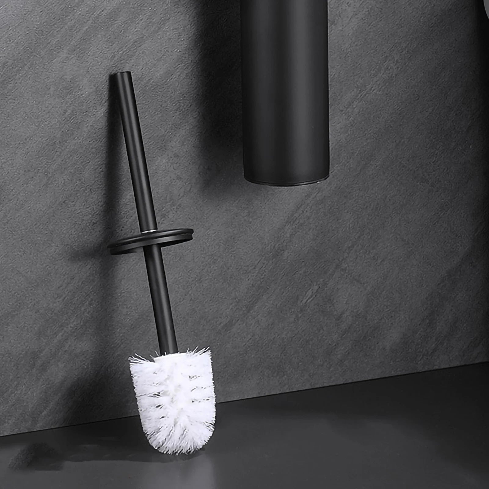 brosse de toilette murale en acier inoxydable durable pour salle de bain - vue 7 sur 7