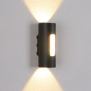 12W Outdoor LED Wall Lamp IP65 Waterproof Simple Up and Down Lighting Porch Garden Lights Home Sconce Decorative COB Spotlight