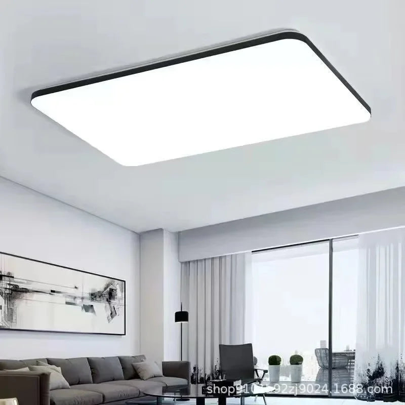 plafonnier led moderne ultra mince en acrylique pour un éclairage élégant - vue 3 sur 13