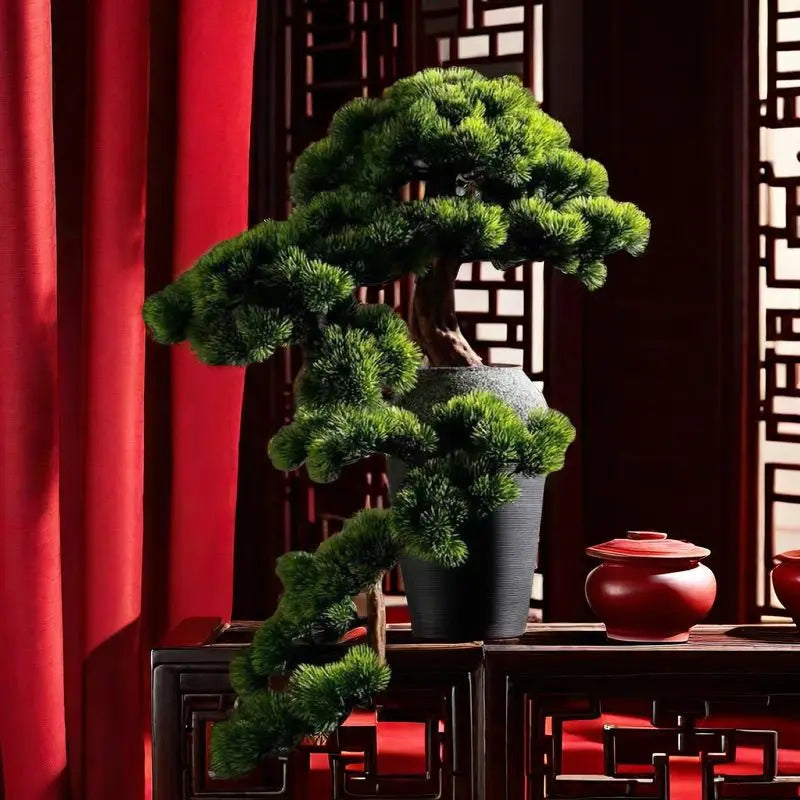 plafonnier bonsaï décoration intérieure style chinois haut de gamme - vue 6 sur 11