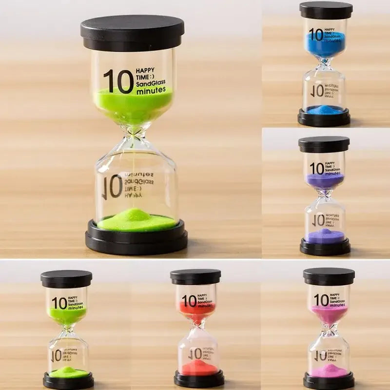 montre de sable sablier horloge de cuisine décoration cadeau pour enfants - vue 5 sur 11