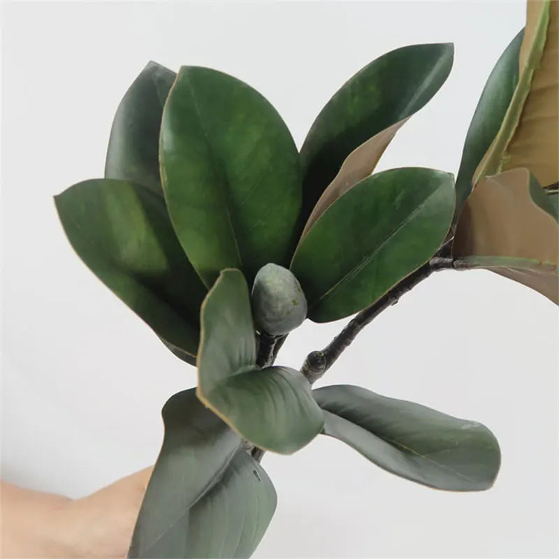 plantes artificielles grande taille ficus palmier faux feuillage tropical - vue 4 sur 7