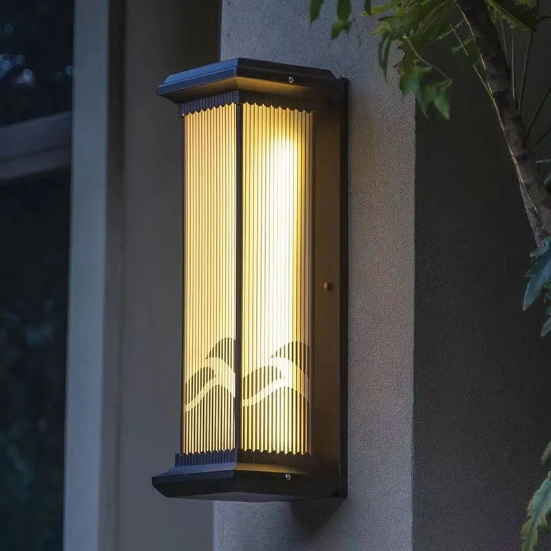 applique murale extérieure à led pour jardin et porche - vue 4 sur 8