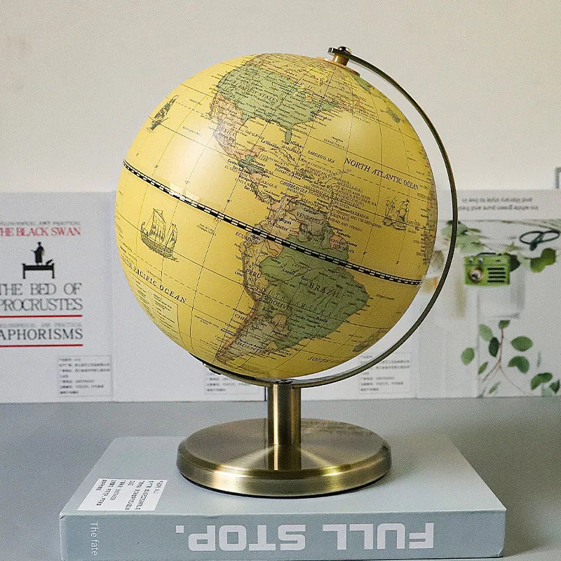 globe terrestre rotatif éducatif pour étudiants et décoration scolaire - vue 7 sur 7