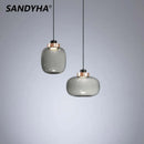 SANDYHA nordique moderne Led Lampadaire Salon Sur Pied chambre salle à manger Suspension Lampadario Soffitto
