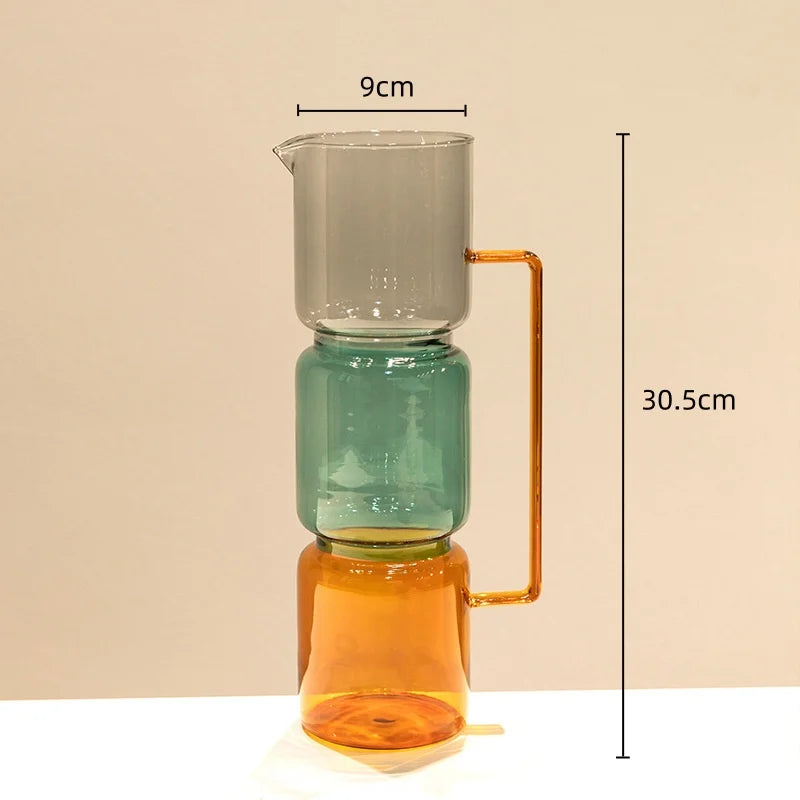 vase en verre teinté pour terrarium et décoration florale - vue 15 sur 18