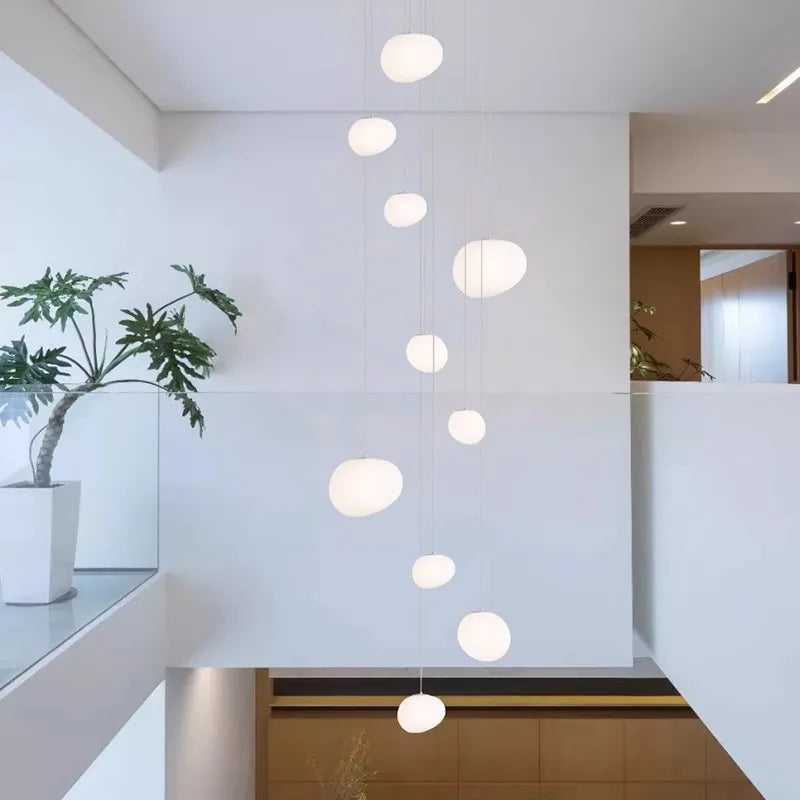 Chambre moderne salle à manger décorative led plafonniers lampes suspendues éclairage intérieur éclairage intérieur plafonnier lustre - vue 5 sur 14