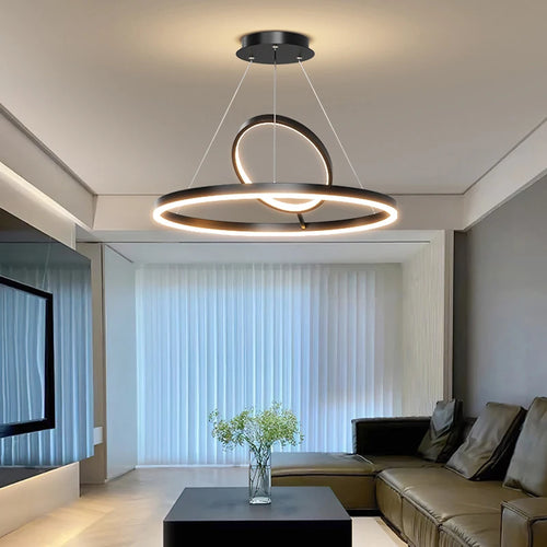suspension led minimaliste pour décorations modernes à la maison