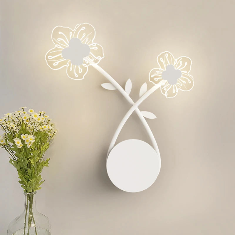Applique murale LED en forme de plante verte - vue 7 sur 12