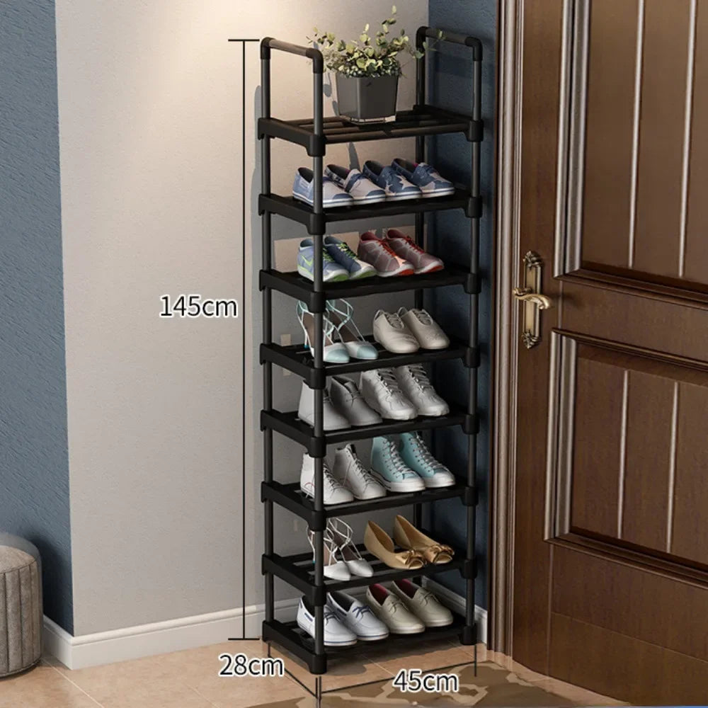 étagère à chaussures amovible multicouche pour rangement pratique - vue 6 sur 11