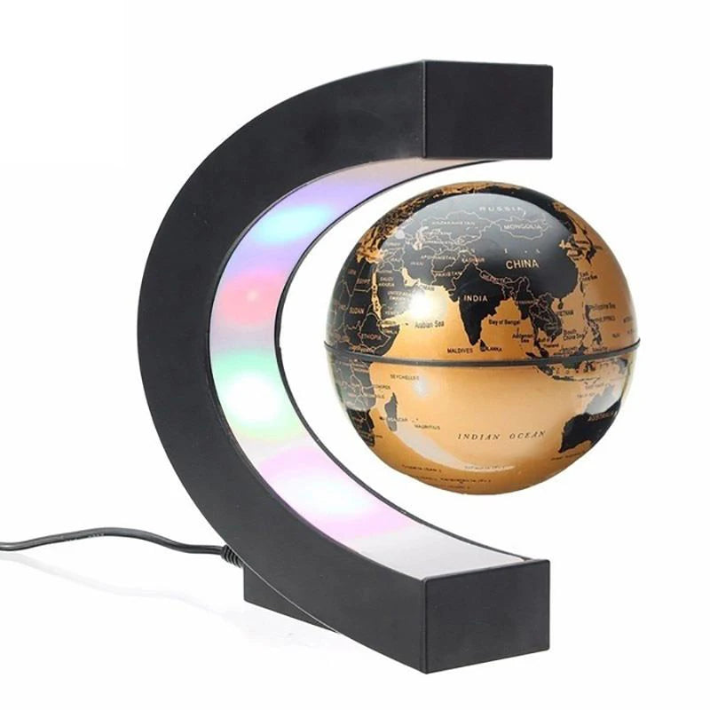 globe flottant à lévitation magnétique lampe décorative cadeau original - vue 18 sur 18