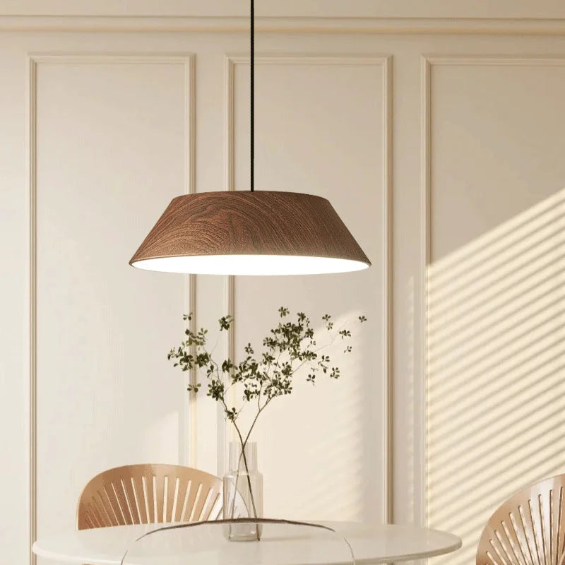 lustre noyer salle manger plafond bar - vue 6 sur 8