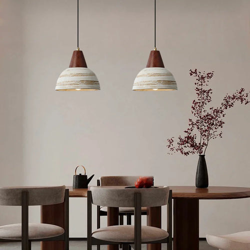 lustre moderne en céramique suspension pour décoration - vue 6 sur 8