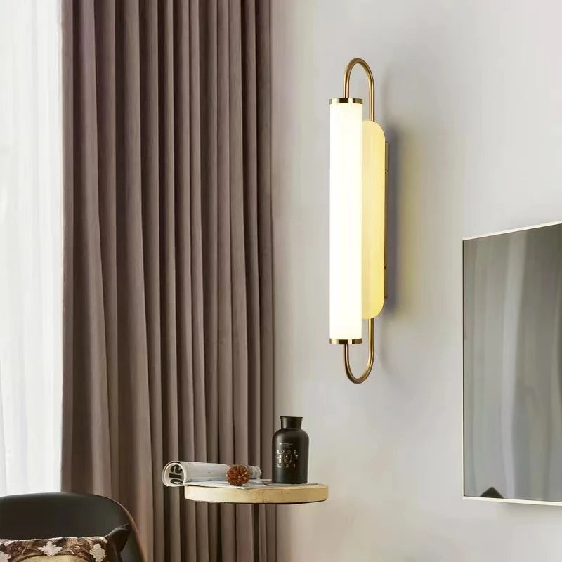 applique murale led moderne en acrylique pour décor intérieur - vue 5 sur 7