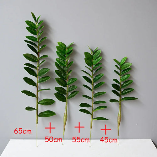 grandes branches artificielles de ficus pour décoration tropicale - vue 10 sur 15
