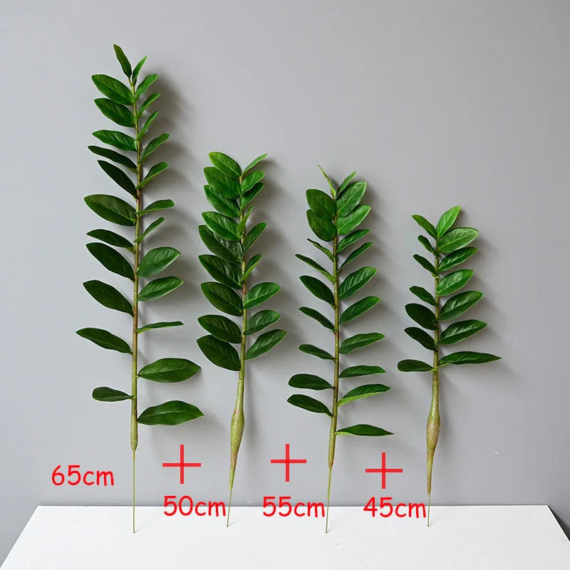 grandes branches artificielles de ficus pour décoration tropicale - vue 9 sur 15