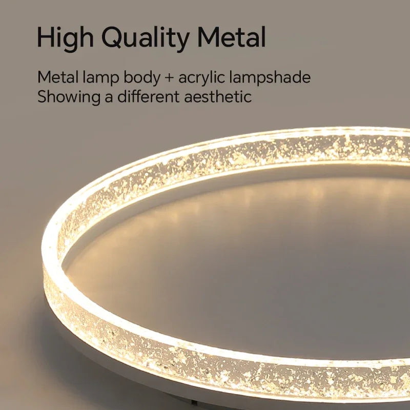 plafonnier led moderne pour décoration intérieure élégante - vue 6 sur 16