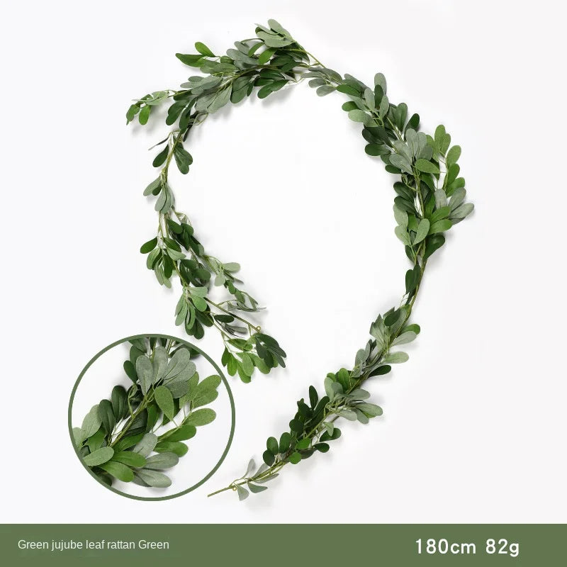 guirlande d eucalyptus artificiel pour décoration et bricolage - vue 10 sur 16