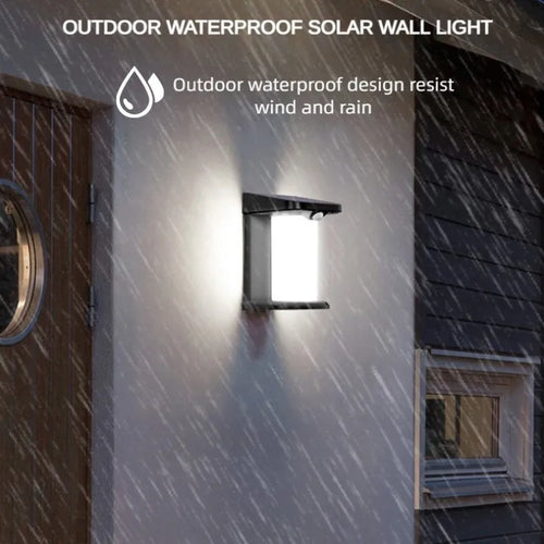 Applique murale solaire LED extérieur IP65 capteur de mouvement - vue 4 sur 6