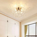 plafonnier nordique en cristal forme pissenlit lustre moderne décoratif