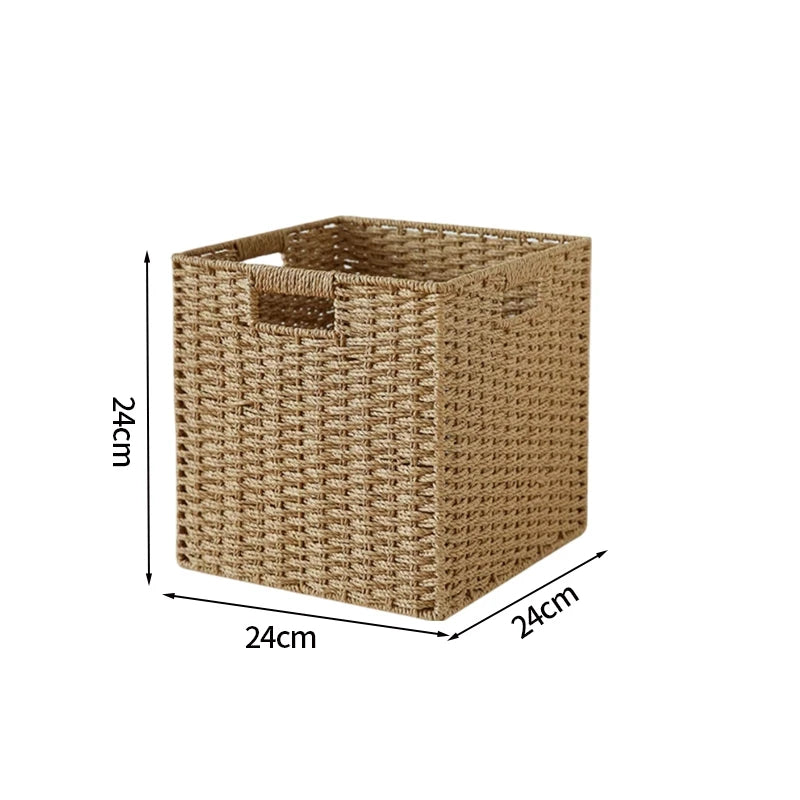 panier de pique-nique en osier pour rangement divers - vue 13 sur 21