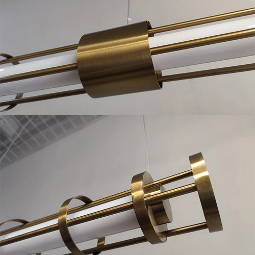 suspension tube nordique moderne pour décoration intérieure - vue 6 sur 10