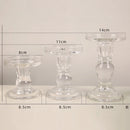 bougeoir en verre pour bougie chauffe-plat décoratif outdoor