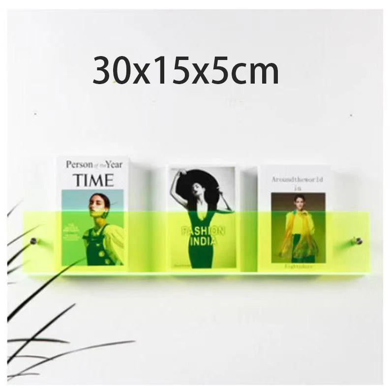 porte-brochures mural en acrylique pour magazines et littérature - vue 25 sur 40