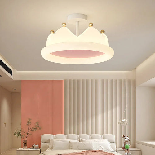 lustre romantique pour chambre de petite fille moderne - vue 4 sur 10