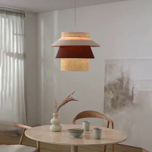 suspension nordique rétro en corde de chanvre artisanale pour décoration intérieure - vue 3 sur 9