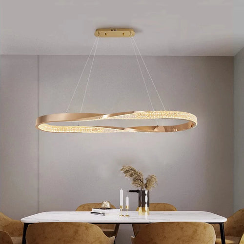 Lustre design moderne décoratif d'intérieur LED