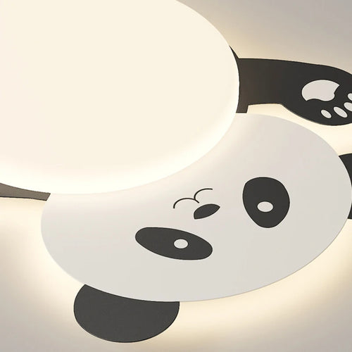 plafonnier panda mignon pour chambre d'enfant moderne minimaliste - vue 7 sur 7