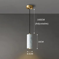 suspension en marbre italien design pour éclairage moderne