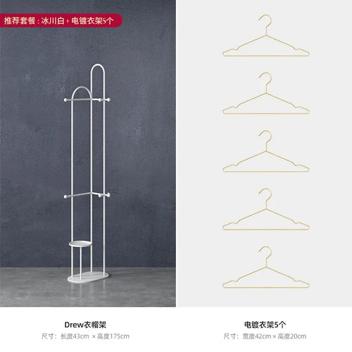 etagère industrielle pour vêtements chapeaux et chaussures peu encombrante - vue 12 sur 27