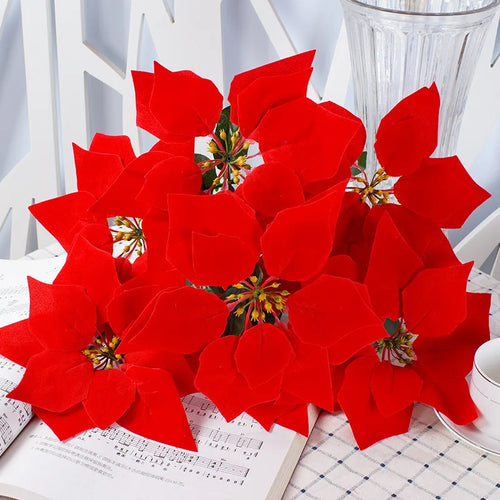 plantes artificielles pour décoration de noël et jardin - vue 3 sur 6