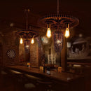 Vintage Style industriel fer Art plomberie suspension lampe Restaurant café Bar Table équipement créatif suspension lumières soutien-gorge