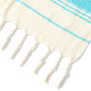 serviette de plage turque coton losanges séchage rapide