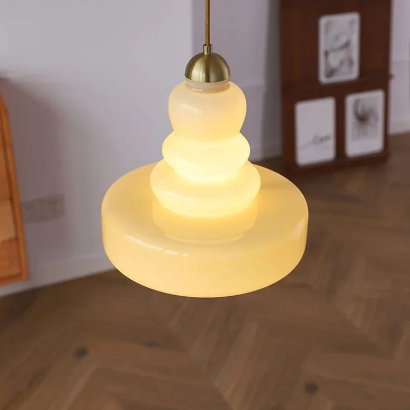 Bauhaus Glass Pendant Lights Ceiling Suspension Luminaire Hang Light Fxiture Kitchen Island Bedroom Living Dining Room - vue 5 sur 10