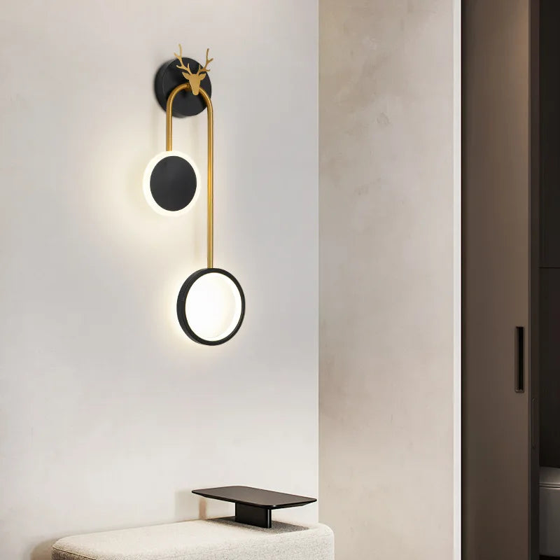 applique murale led moderne pour décoration intérieure élégante - vue 5 sur 10