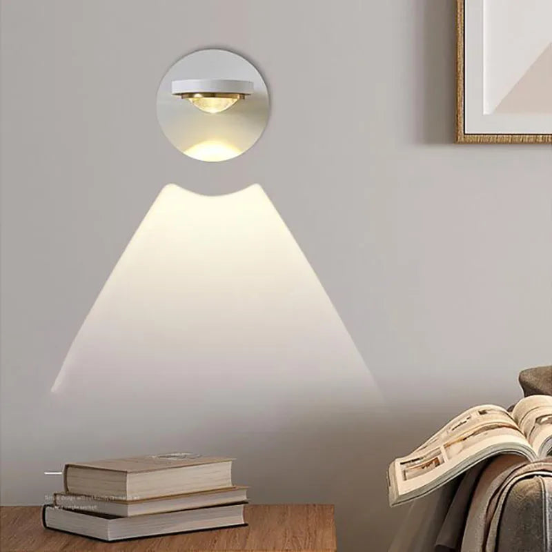 Applique murale led aluminium rotation 330deg - vue 6 sur 10