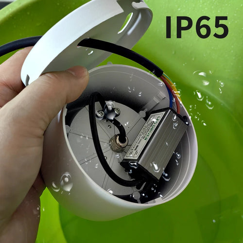 plafonnier étanche led haute luminosité pour extérieur - vue 3 sur 14