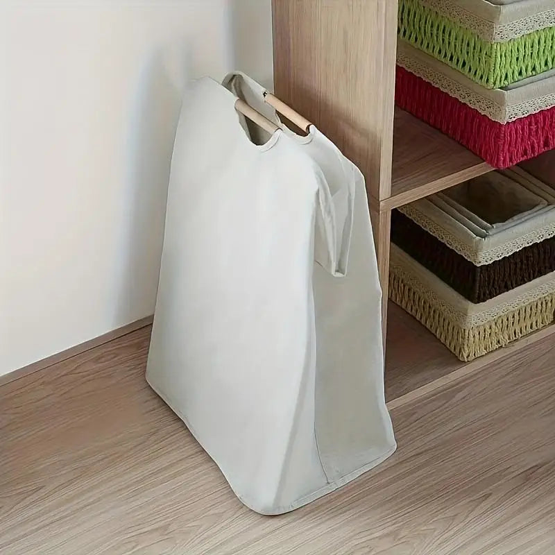 panier à linge pliable grande capacité rangement nordique polyvalent - vue 4 sur 8