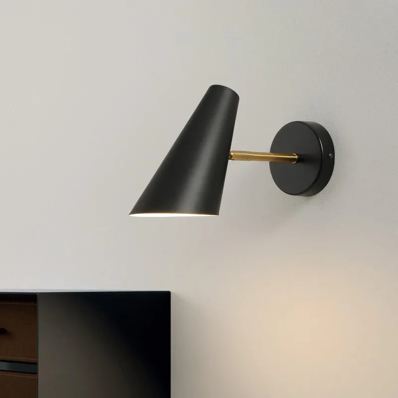 lampe de chevet nordique moderne avec interrupteur créatif et mobile - vue 2 sur 8