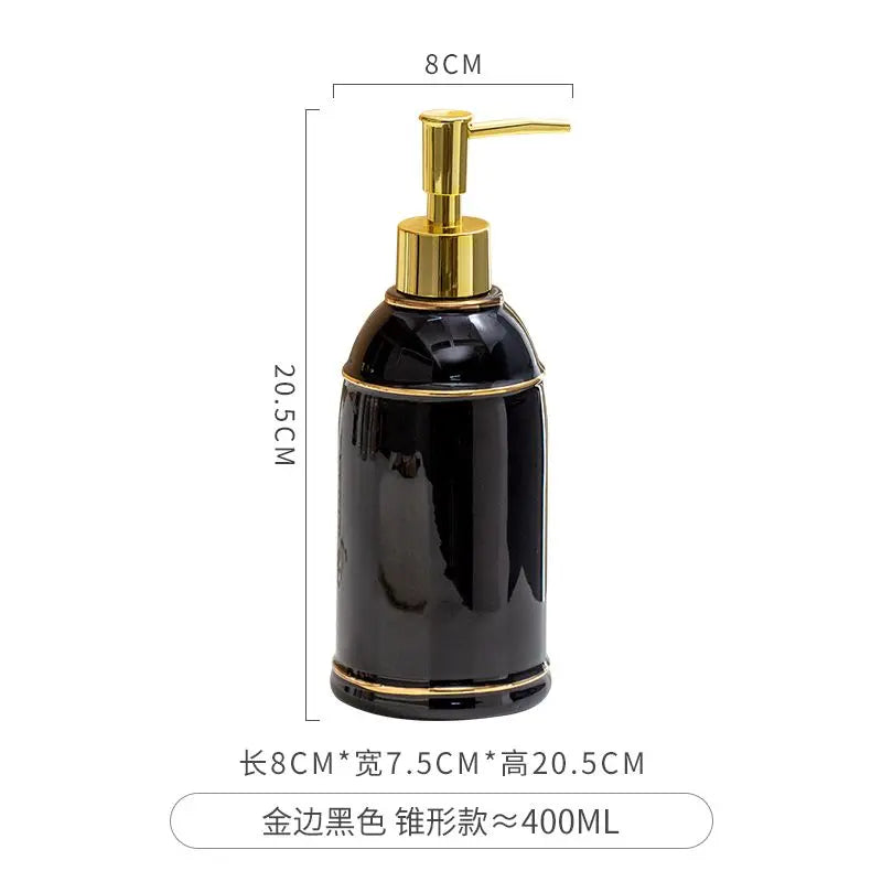 distributeur de savon céramique pour gel douche et désinfectant - vue 23 sur 30