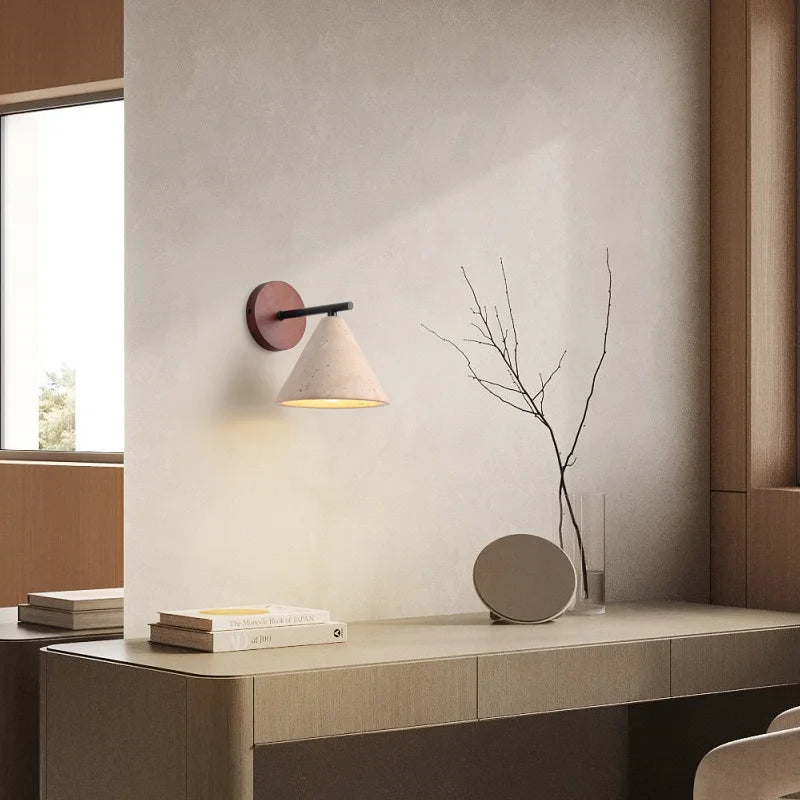 applique murale en pierre naturelle décorative et lumineuse - vue 4 sur 7