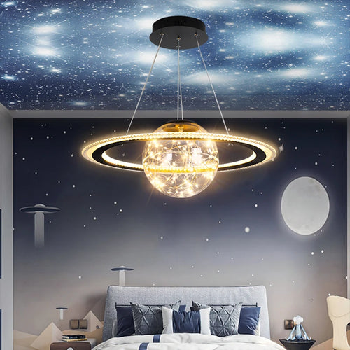 suspension créative terre lune football design original